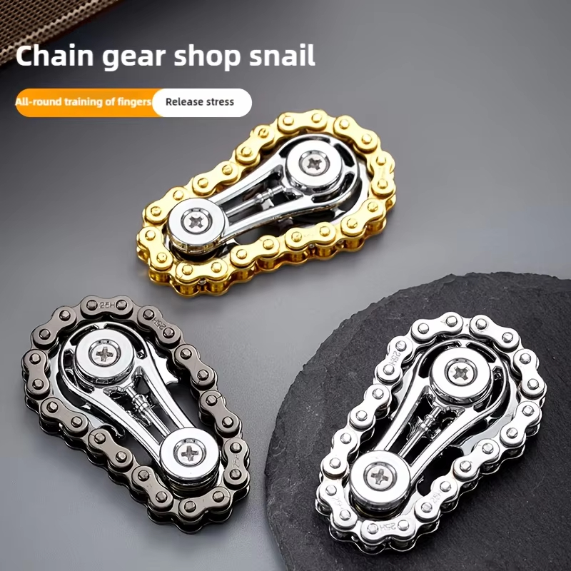 Chain Sprocket Set - Neue Kettenräder Schwungrad Fingertip Gyro Fidget