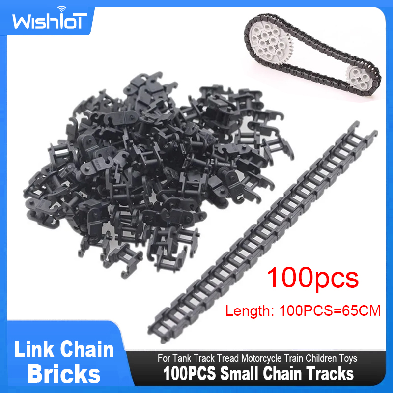 Motorcycle Parts Chain - 100PCS Technische Teile Link Kette Ziegel