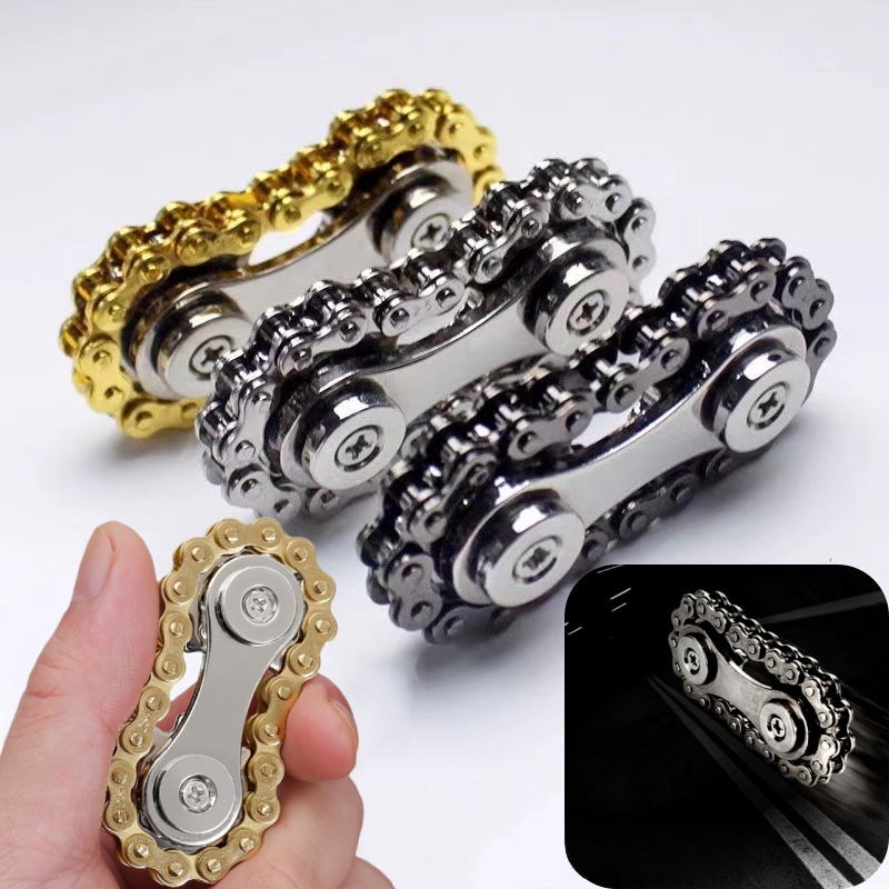 Chain Sprocket Set - Kettenräder Schwungrad Fingertip Gyro Fidget Spinner