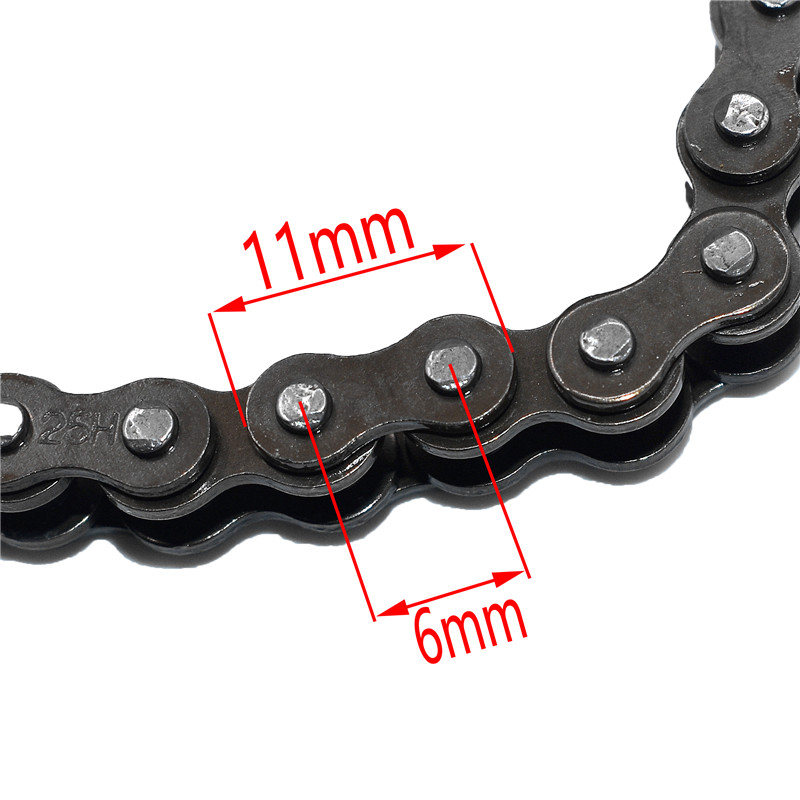 Master Link Chain - 25H 84-158 Ketten mit Ersatz-Masterglied für