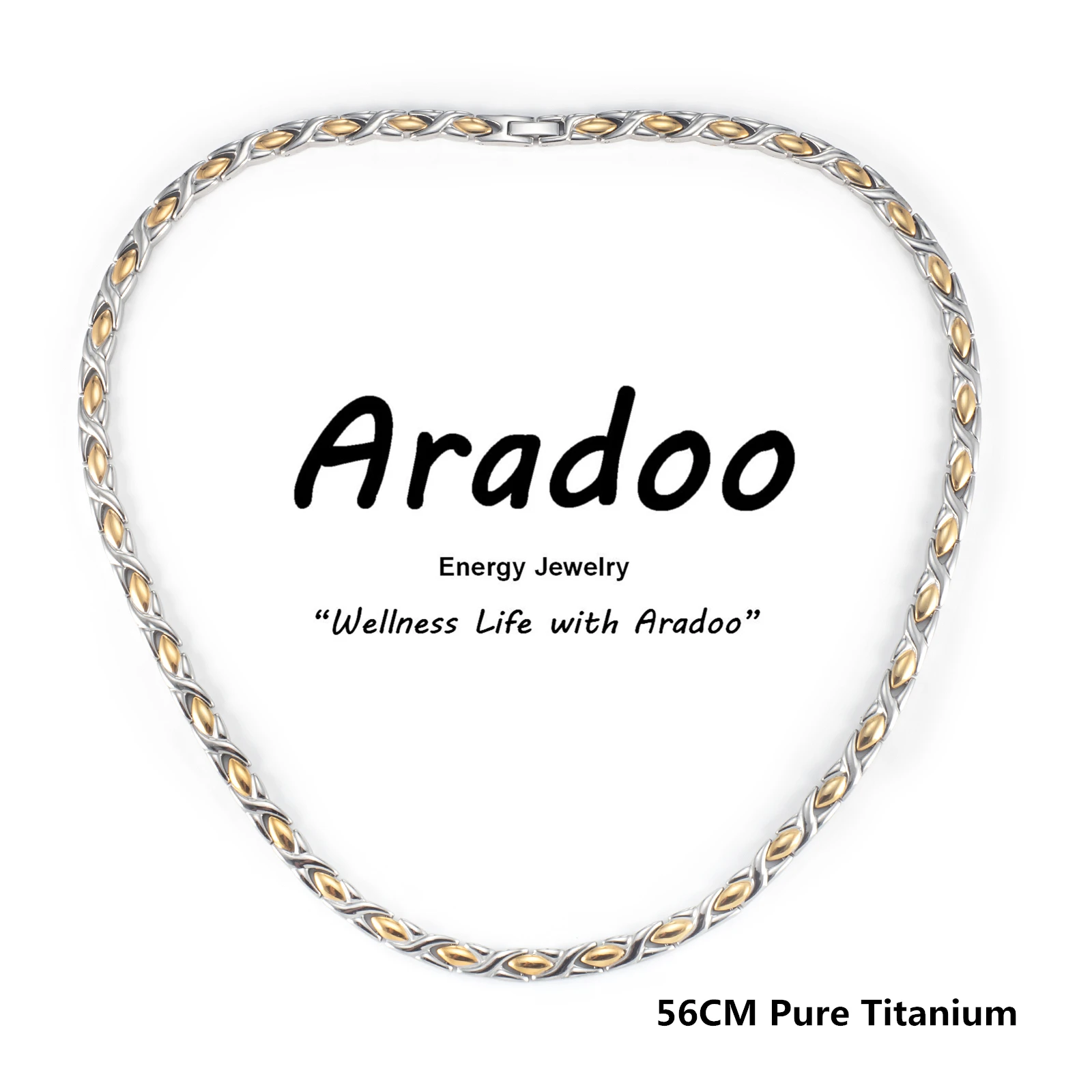 ARADOO Halskette aus reinem Ti – Ansi Chain Bewertung und Preis