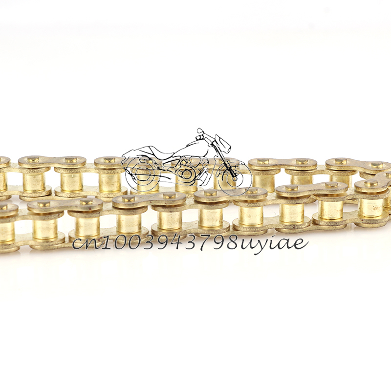 Motorrad 420 goldene Ketten 10 – 428 Chain Bewertung und Preis