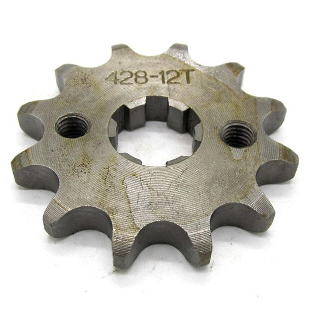 Stahl-Hinterkettenrad 12T für  – 428 Chain Bewertung und Preis