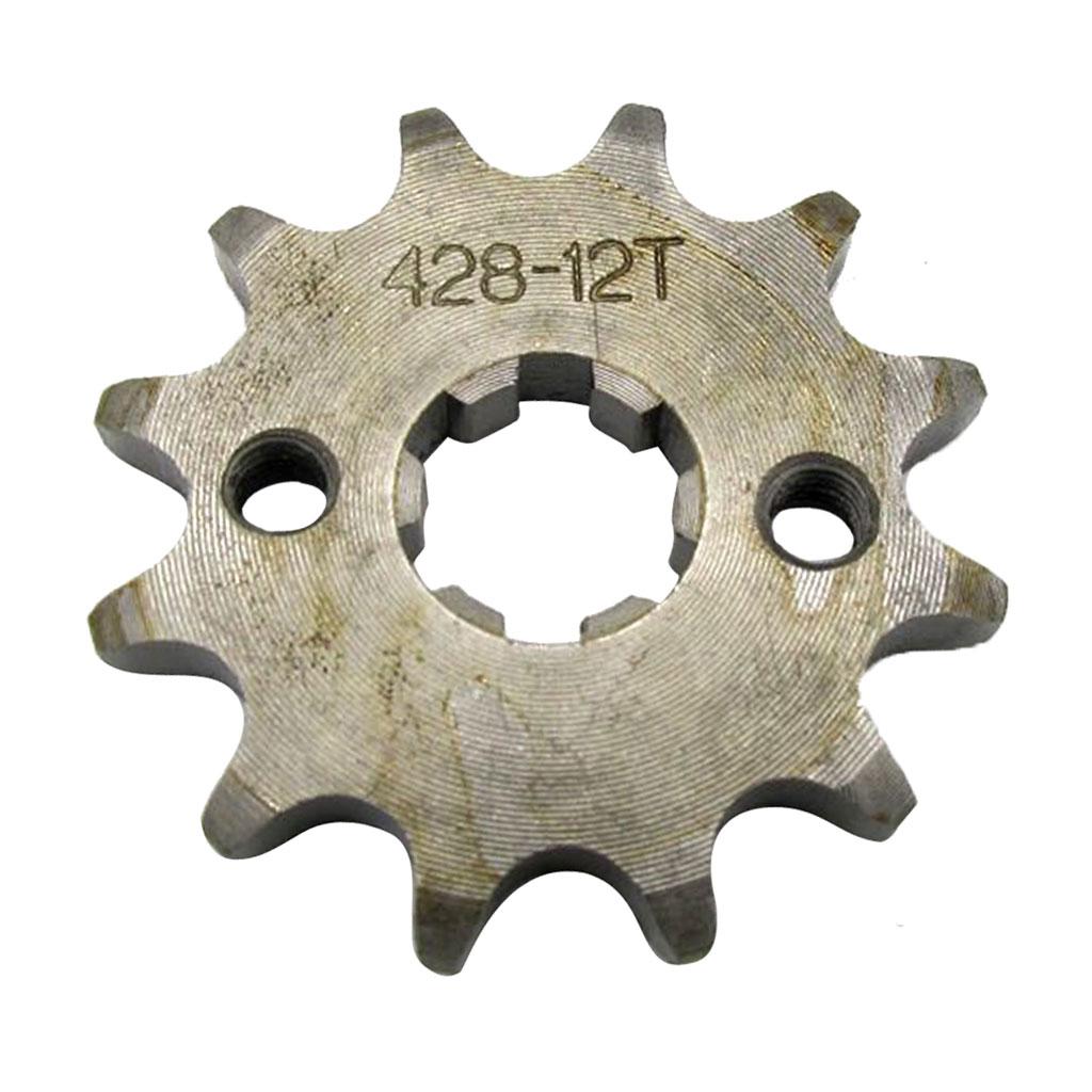 Stahl-Hinterkettenrad 12T für  – 428 Chain Bewertung und Preis