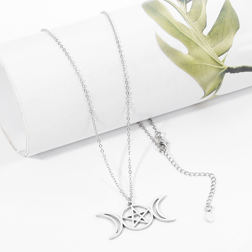 Kreative Trendige Doppelmond-H – Steel Chain Bewertung und Preis