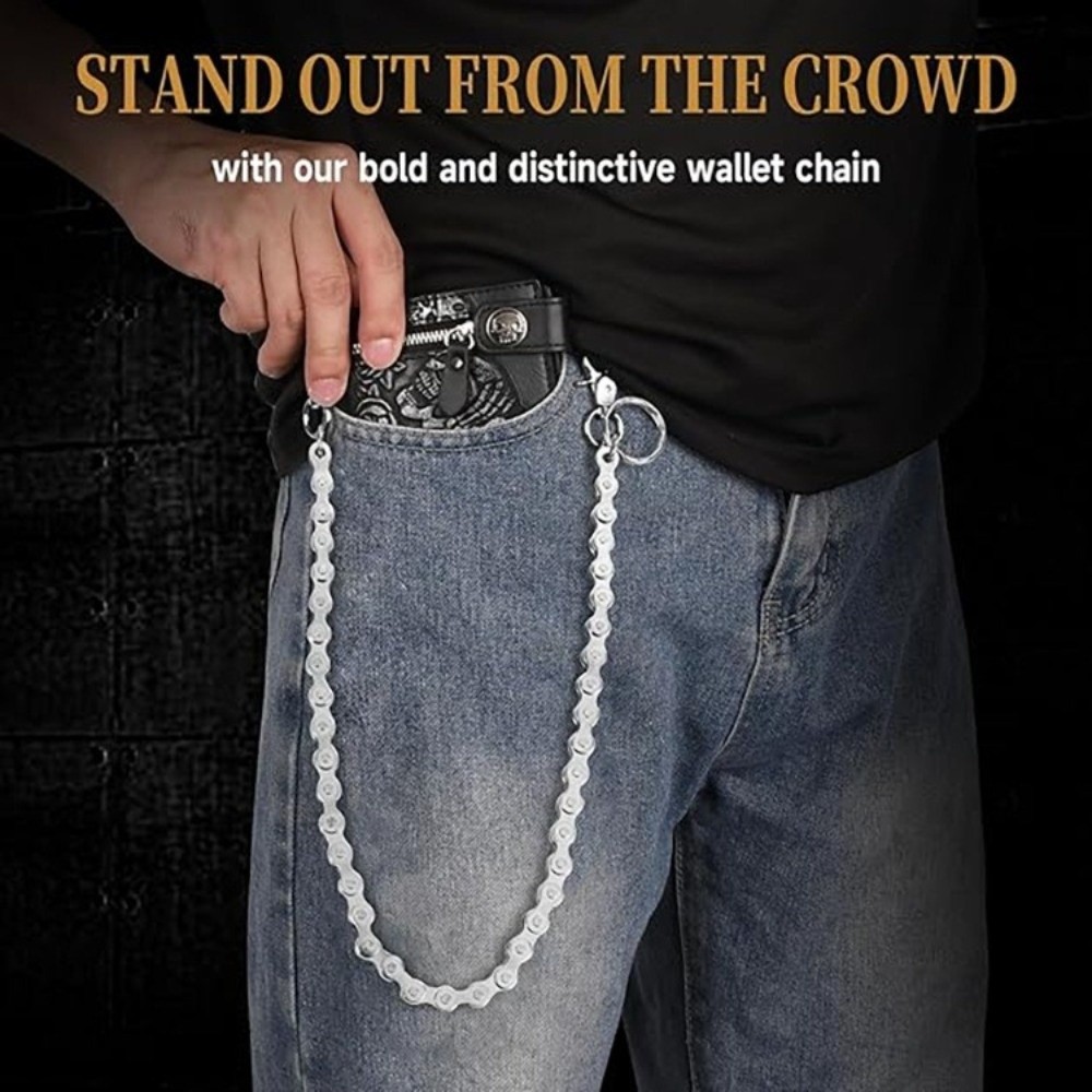 Hip-Hop-Stil Silberne Taillenk – Bicycle Chain Bewertung und Preis
